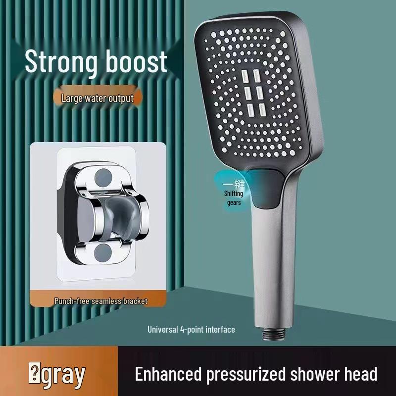 Vysokotlaká velká koupelnová sprchová hlavice