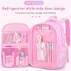Girls 3Pcs School Backpack Set Sweet Cute Large Capacity Spine Protection Lightweight Children Primary Student Shoulder Bag