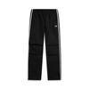 Sports Lifestyle Series Color Block Mid-Rise Comfortable Breathable Versatile Straight Leg Casual Pants Men Bottoms Black AYKV479-1