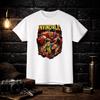 Übergroßes Unisex Vintage Unbesiegbares T-Shirt Klassisches Retro 2026 Sommer Unisex Damen Baumwolle Übergröße T-Shirt Mode Straße Y2K
