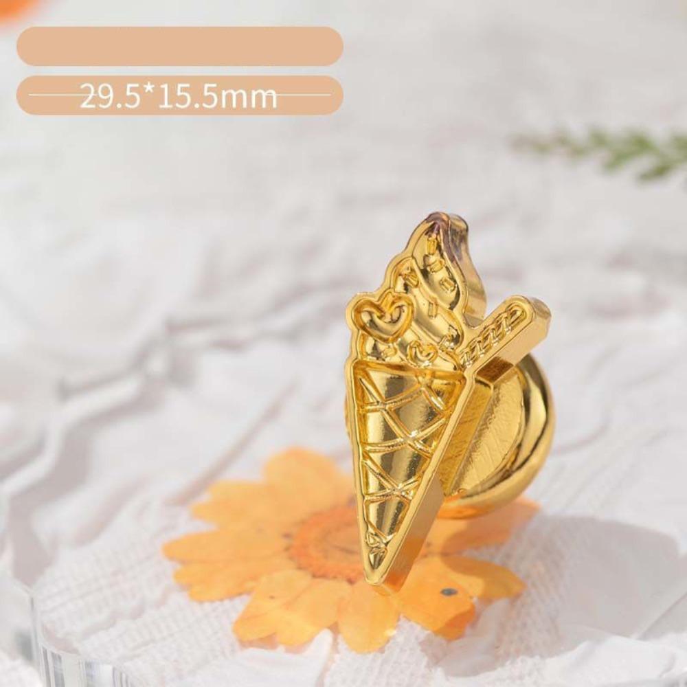 European-style Retro Sealing Wax Stamp Head Wax Seal Stamp Polyshaped Head  Embossing Decor