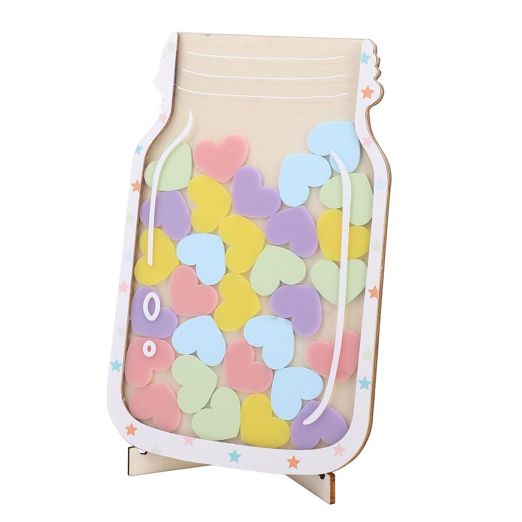 Reward Jar for Kids Solid Wood Magnetic Positive Behavior Incentive Toddlers Potty Training Reward