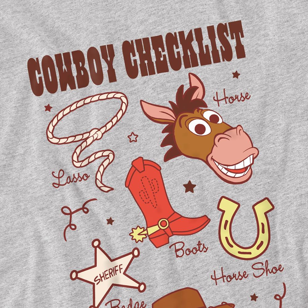 Toy Story Childrens/Kids Cowboy Checklist Sweatshirt