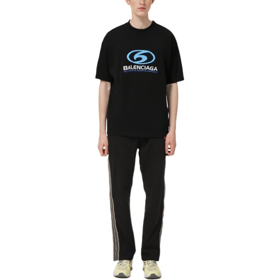 Balenciaga SS24 T Shirt Loose Fit Men's Black 764235TPVU61165