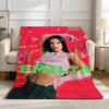Music E-Emilia.M-Mernes Throw High-Density Short Plush Blanket Soft Skin-Friendly for Sofa Nap Air-Conditioned Room
