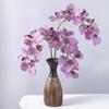 Moisturizing Latex Artificial Orchid Flowers 80 CM Length Vanda Orchid Decor  Wedding Decoration