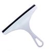 Plastic Window Squeegee Glass Cleaner Tool for Bathroom Kitchen Car Window Cleaning with Ergonomic Handle and Replaceable Rubber Blade
