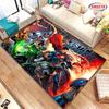 NO.1 Tappeto Classico DC Superman per Soggiorno Camera da Letto Tappetino da Letto, Tappeto Comodo Antiscivolo, Stile Moderno Semplice, Tappeto Durevole Lavabile