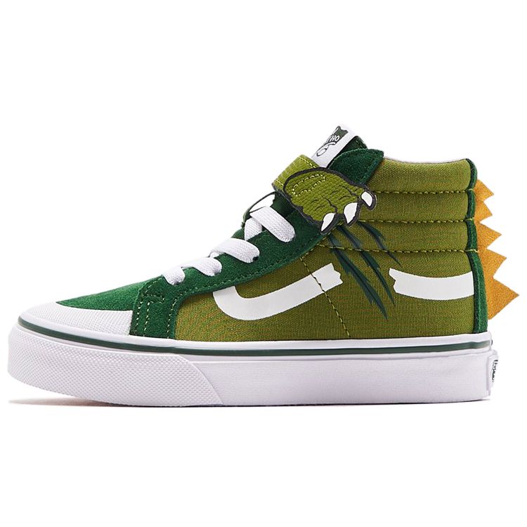 

Детские кроссовки Vans Sk8-Hi Reissue 138 V Toddler Dino, зеленый Calla-Green Greener-Pastures VN0A4TZLWIX