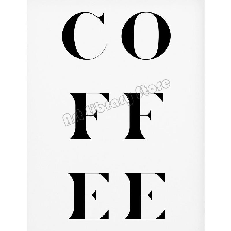 Vintage Minimalist Coffee Definition Coffee Cup Abstract Line Nordic Poster Canvas Painting Wall Art Pictures Home Kitchen Decor