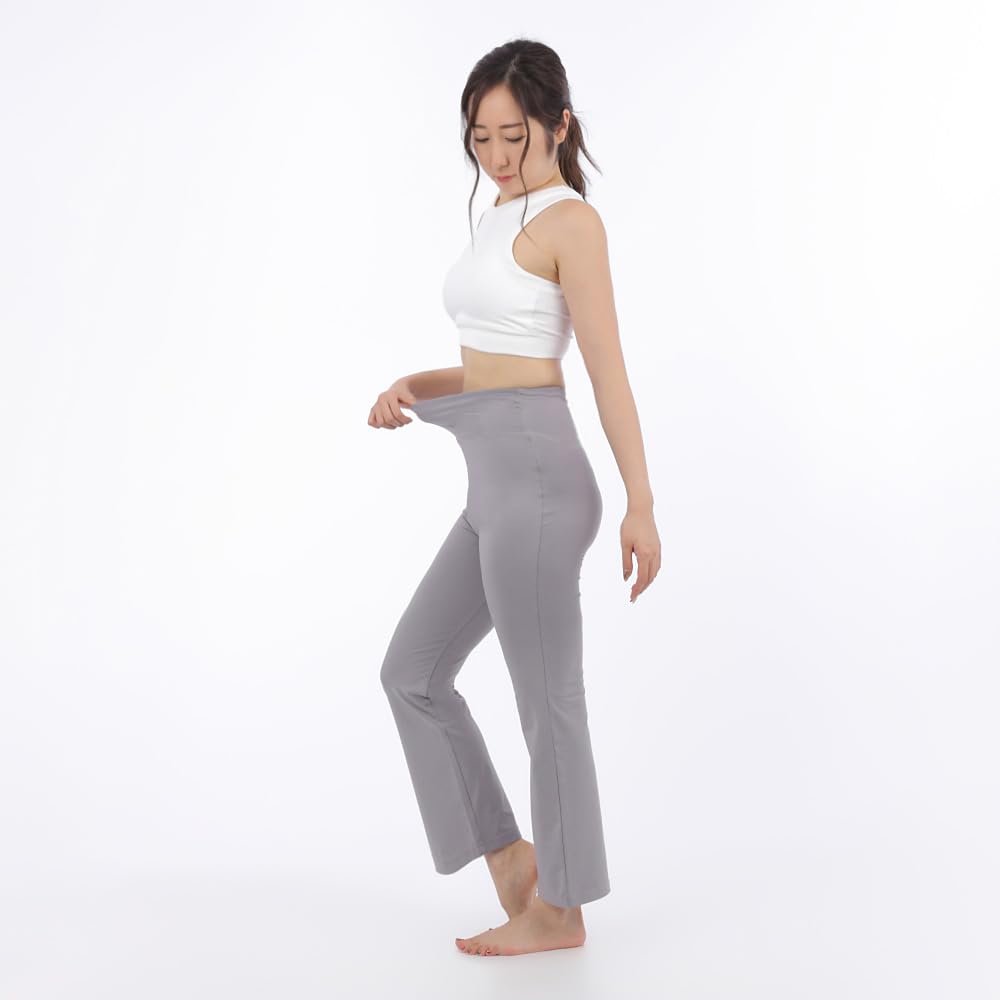 Cropped Yoga Perfect for Hot and the and Sizes Dusty Product Planet-C Planet-Casual Women's High-Waisted, Pants, Yoga, Dance, Running, Marathons,