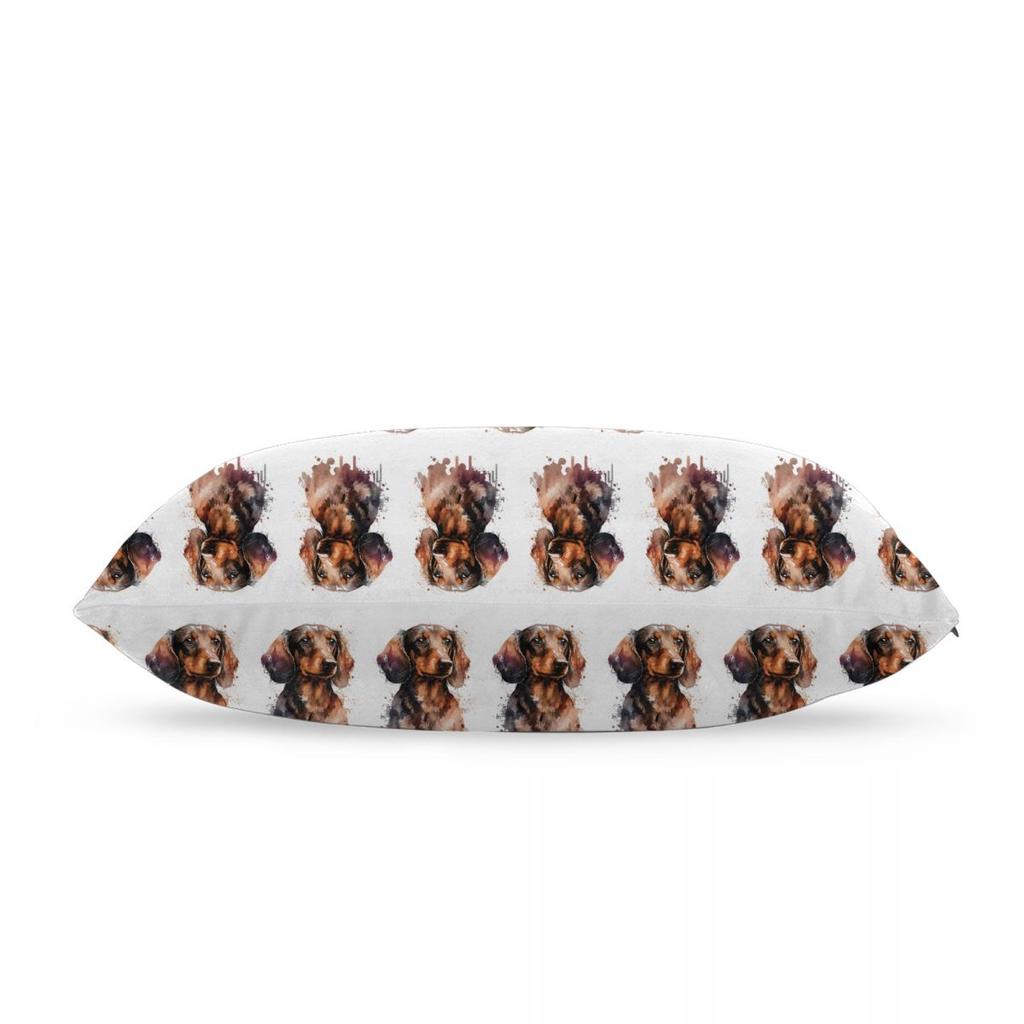 Dachshund Dog Animal Rectangle Pillowcase Cushion Cover Decorative Bedroom Bed Home Comfort Throw Pillow