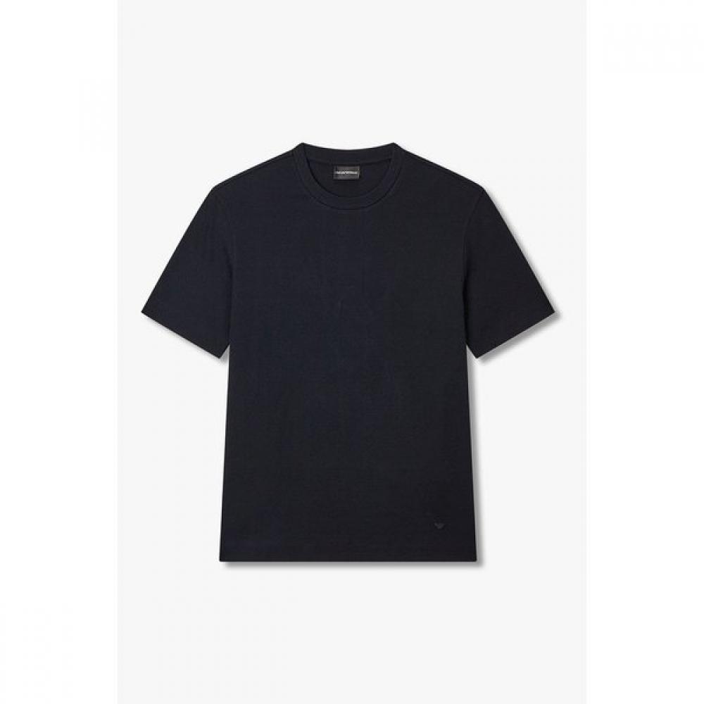 Emporio Armani Men S Silk CoTTon Blend PaTTern T ShirT A516126013 S