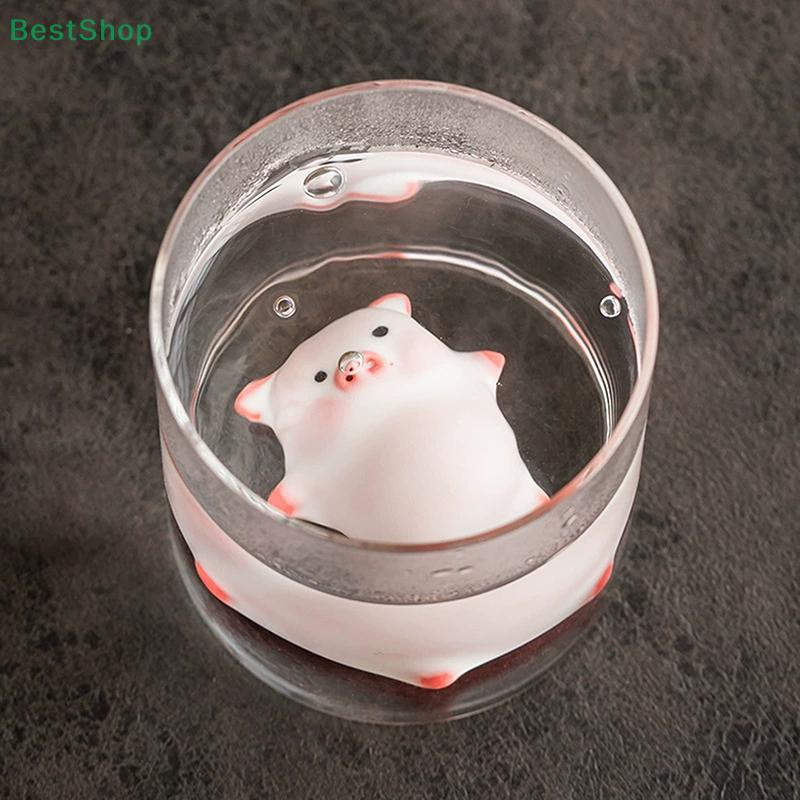 Cartoon Ceramic Pet Piggy Spit Bubbles Tea Pet Ornaments Funny Gift Home Decor Tea Accessor