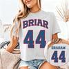 Offcampus Briar University Garrett Graham 44 Graphic Unisex 100cotton Shirt 2026 Summer New Unisexs Unisexs Ice Hockey Tshirt