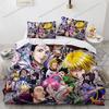 Home Textile Cartoons Hunter X Hunter Cover Duvet Cover Pillow Case Boy Girl Polyester Bedding Set King Queen Twin Size