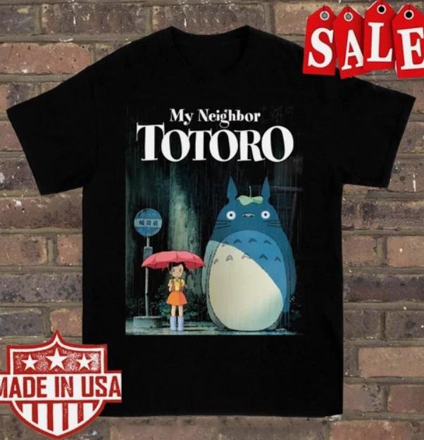 The Mysterious Girl On The My Neighbour Totoro Shirt All Size S-5XL 3XL