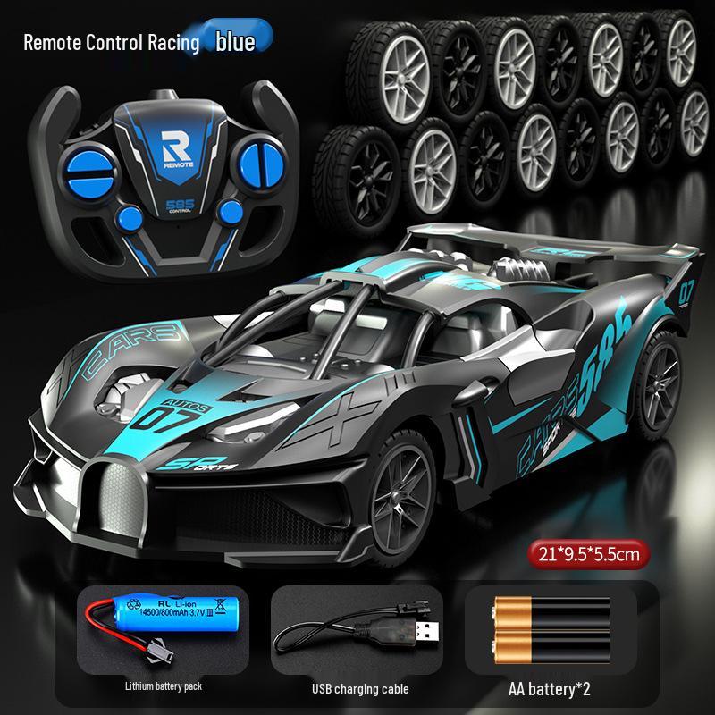 

High-Speed Bugatti RC Racing Car: Durable, Wireless Remote-Control Sports Car for Kids