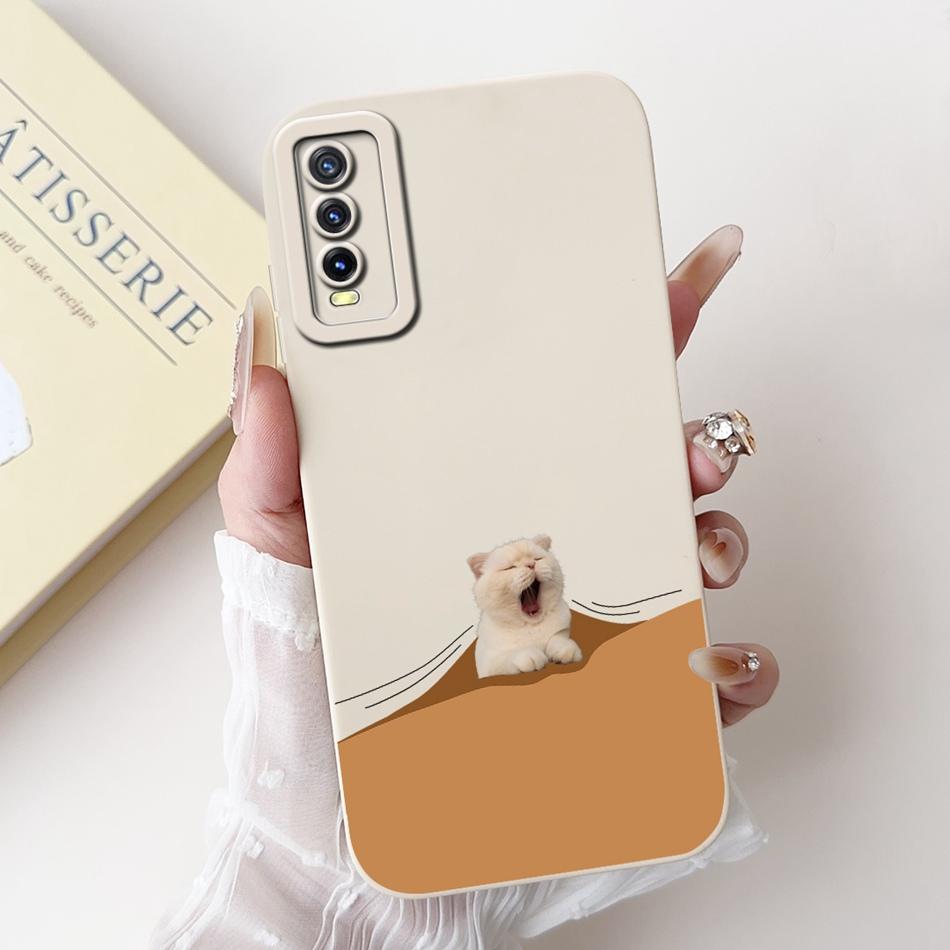 For Vivo Y11S Y12S Y20 2021 Case Vivo Y20a Y20g Y20i Y20S Y20t Elegant Printing Camera Protective Soft Silicone Phone Cases