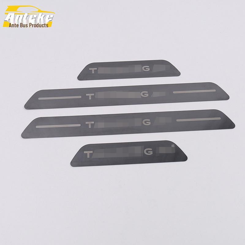 Touareg 2019 Tröskelskydd Stötfångare & Bagageutrymme Repskydd Trim Klistermärke