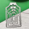 Metal Cutting Dies Hanging Tags Scrapbooking Stencil Card Embossing DIY Photo