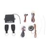 DC12V Keyless Entry Car Alarm System with Remote Engine Starter and Push To Start Iginition Button Bluetooth Type