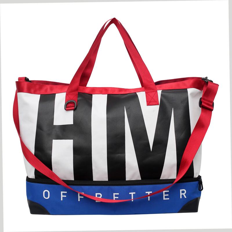 OLOMM Unisex Travel Duffle Bag for Gym & Overnight