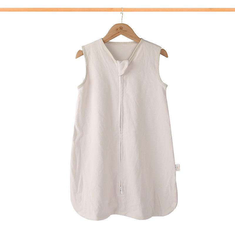 Summer Gauze Baby Sleeping Bag - Newborn Anti-Kick Sleeveless Quilt Vest for Air-Conditioning