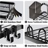 Bathroom & Shower Storage Solution Space Saving Rack Adhesive Shower Shelf Corner Rack Efficient & Functional Shelf