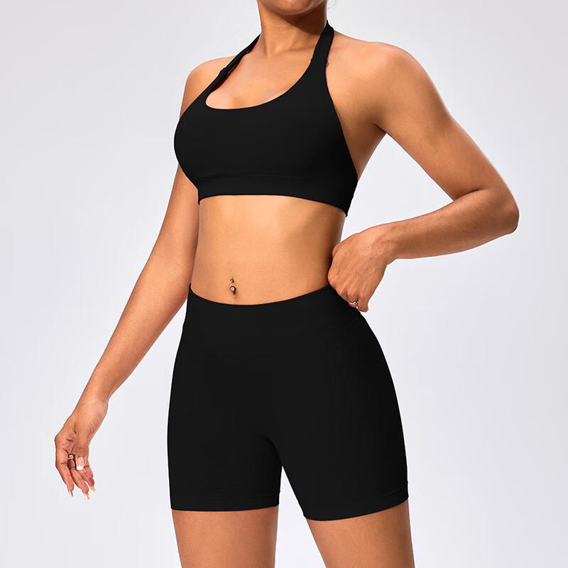 Бесшовный набор для йоги Ayoubu: леггинсы и спортивный бюстгальтер XS