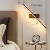 LED Bathroom Mirror & Bedside Lamp - Rotatable Mirror Lighting for Makeup & Art