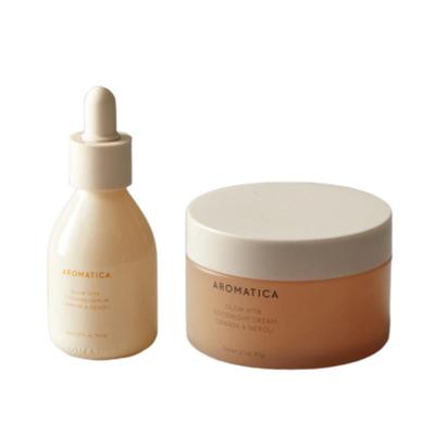 Glow Vita Serum & Good Night Cream 2-Item Set (30ml+90g) Brightening & Recovery Skin Care Kit