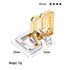 Intelligence Puzzle Zinc Alloy Disentanglement Rings - Unlock Nine Linked Rings Kongming Luban Lock Educational Toy