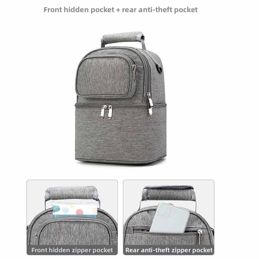 Large Capacity Maternity Backpack Insulation Material Mommy Bag  Breastfeeding