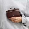 Coach Trail 15 Zipper Closure Glove Tanned Leather Mini Handbag Women handbag Maple CCY84-LHMPL
