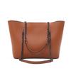 European and American Foreign Gas Soft Leather Large-capacity Bag New Korean Version Foreign Gas Chain Tote Bag Fashion Handbag