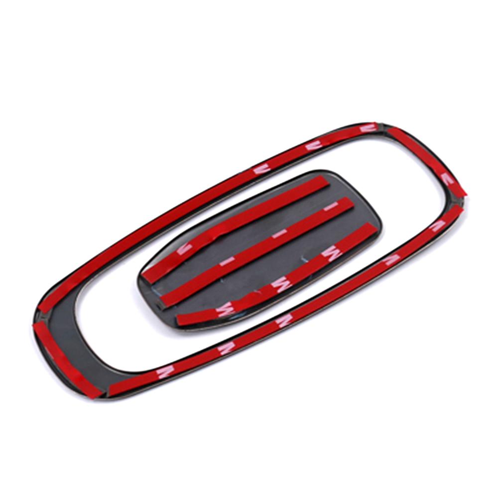 For Volvo XC60 2018 2019 2024 Glove Storage Box Adjust Switch Button Cover Trim Stainless Steel Interior Moulding Sticker