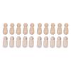Wooden Peg Dolls Wooden DIY Doll Figure After-sales Guarantee Smooth with High-quality Hardwood for Kids DIY Art Craft Painting
