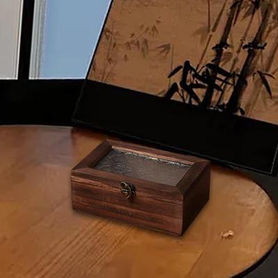 Schmuckorganizer Display Aufbewahrungsbox Kunst Hobbys Rechteckig Leer DIY Liebhaber Schatz
