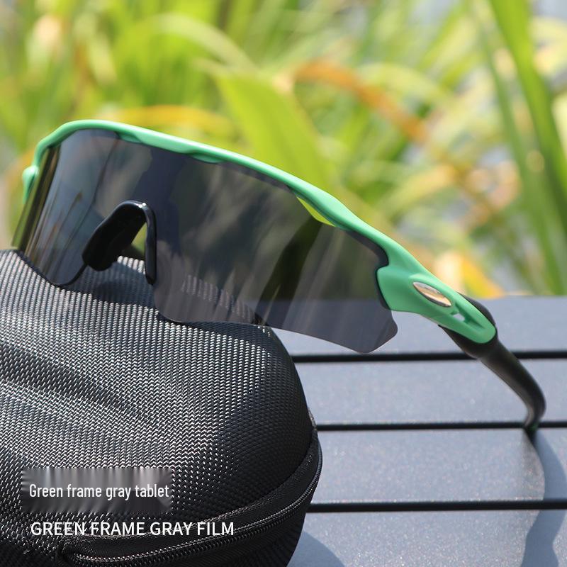 Cross-Border E-commerce TR90 Colorful Cycling Sunglasses for Outdoor Sports, Prescription-Compatible.