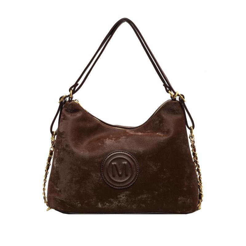 Premium Suede Retro Big Bag Women'S Backpack Popular Shoulder Bag Large Capacity Tote Bag