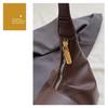 Women's Soft Leather Underarm Bag Casual Commuter Shoulder Bag