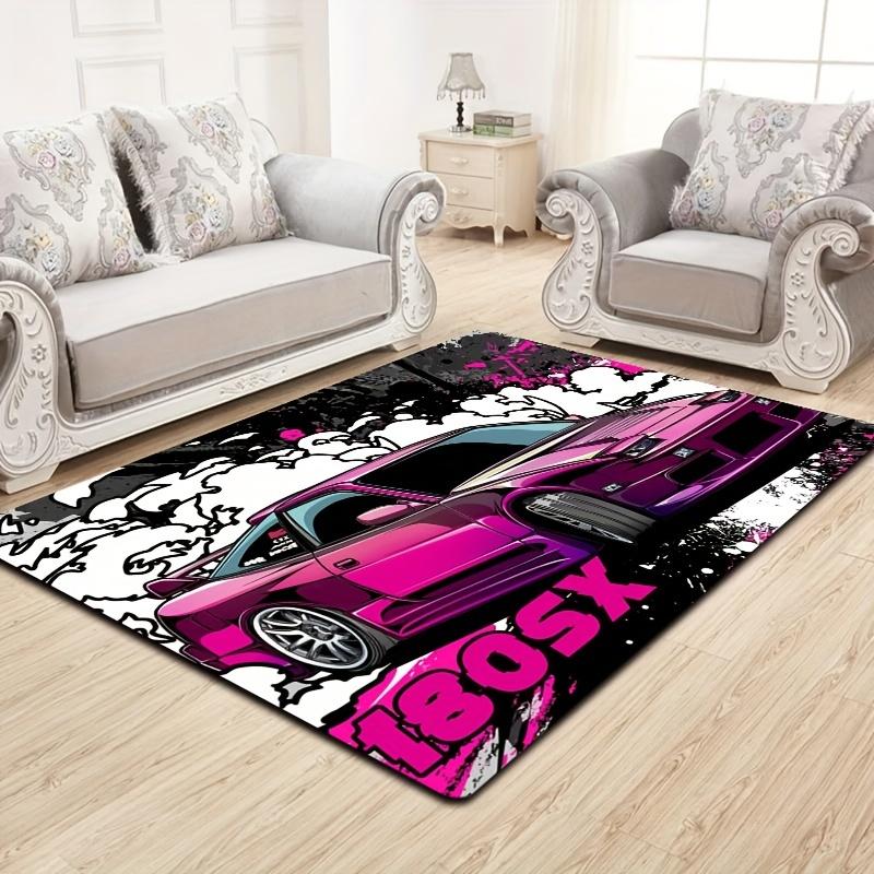 Crystal Velvet Carpet Nordic Living Room Coffee Table Rug Bedroom Stain-Resistant And Easy-To-Clean Mat For Home Decor