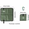 2 Pcs Oxford Fabric Outdoor Camping Cushion Compact Stadium Seat Cushion  Travel Use