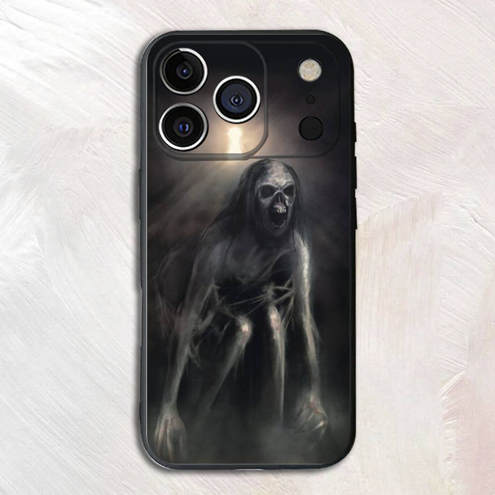 Horror Movie Insidious Silicone Soft Phone Case For iPhone17,16,15,14,13,12,11 Pro Max Plus Mini XS XR SE Cover