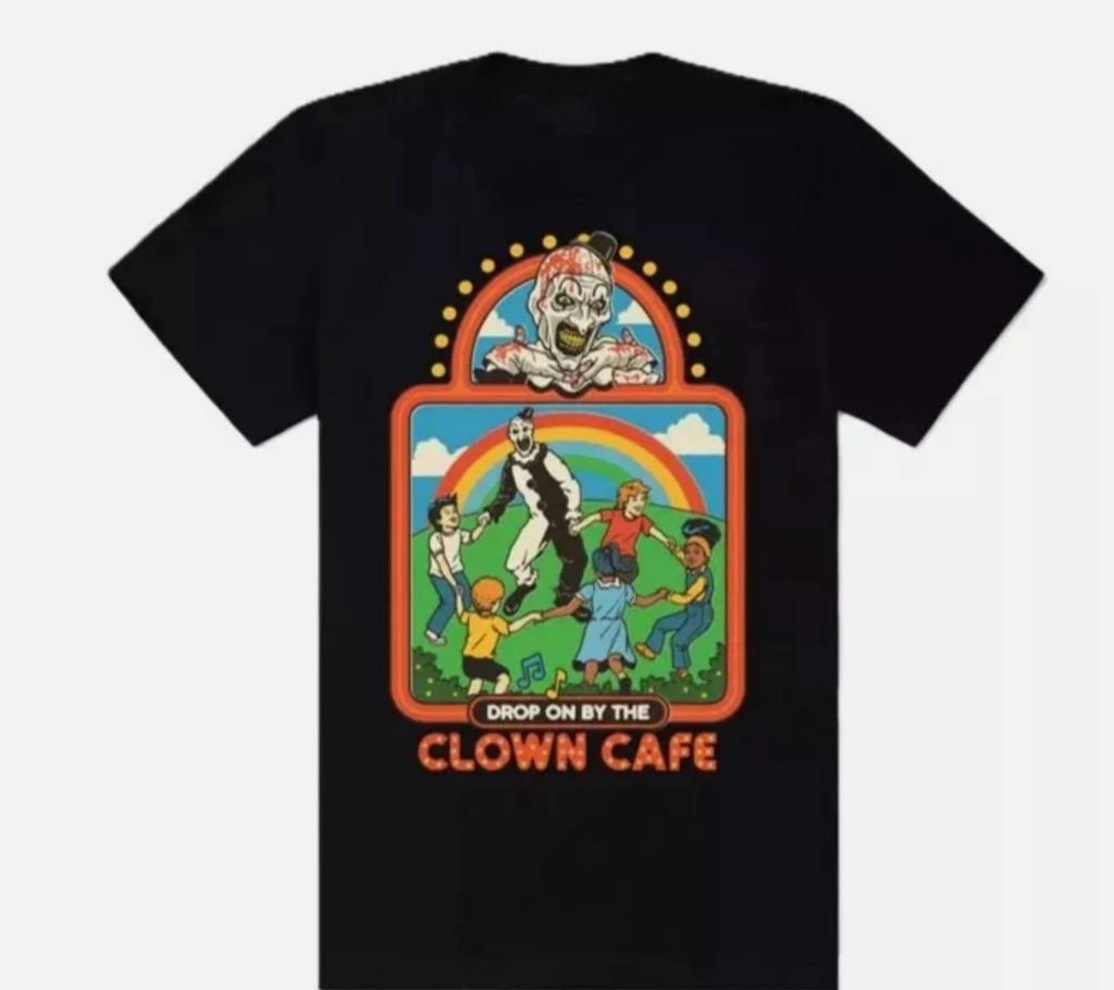 Terrifier Clown Cafe T-shirt, Horror Movie Shirt