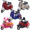 Alloy Lady Motorcycle Sheep Model Display Box 143 Scale, Powerful Return Function, Multi-functional, 107*4cm