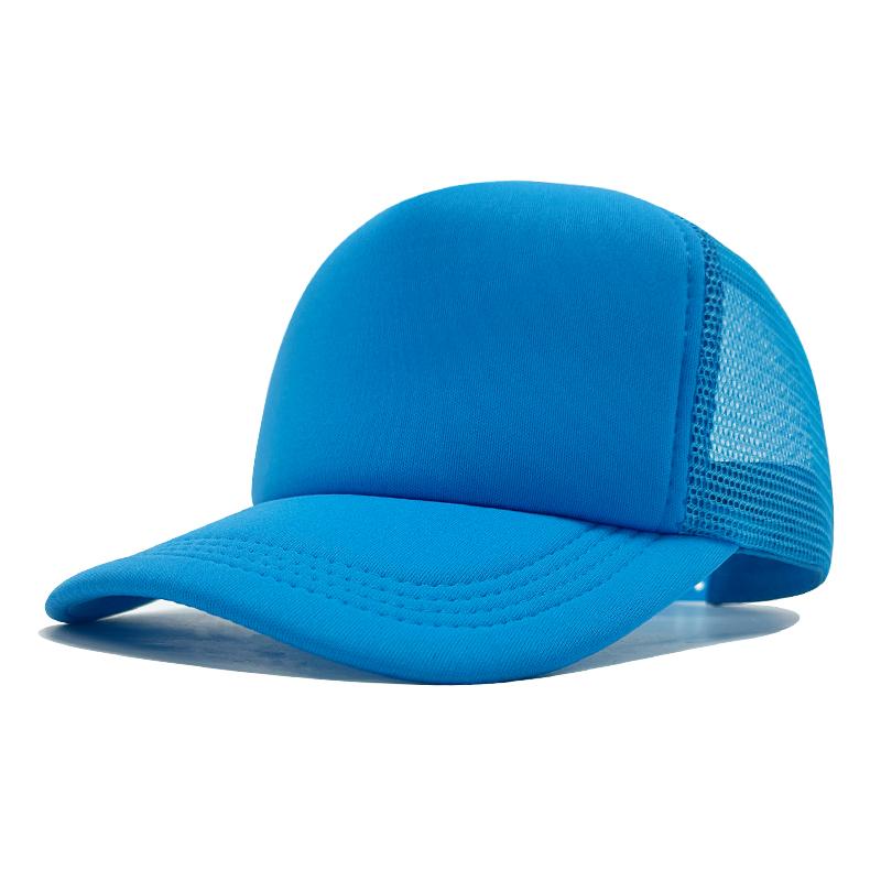 Wholesale High Quality Custom 3D Embroidery Sublimation Print 5-Panel Trucker Mesh Cap  Baseball Gorras Blank Foam Trucker Hat