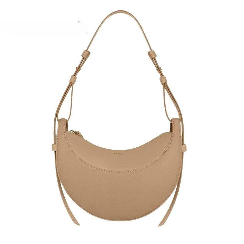 

New crescent moon bag, crescent moon bag, dumpling bag, underarm bag, moon bag, round bag, one shoulder crossbody handheld women s bag.