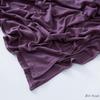 High-Quality Malaysian Modal Cotton Jersey Scarf with Rolled Edge